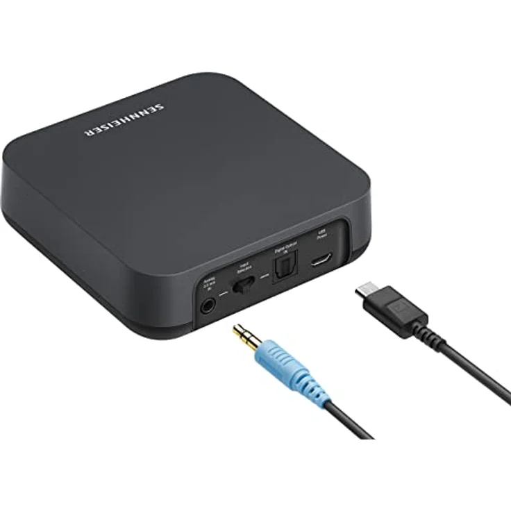 Sennheiser BT T100 Bluetooth-Audio-Transmitter für Hi-Fi oder Home Entertainment Schwarz – Bild 2