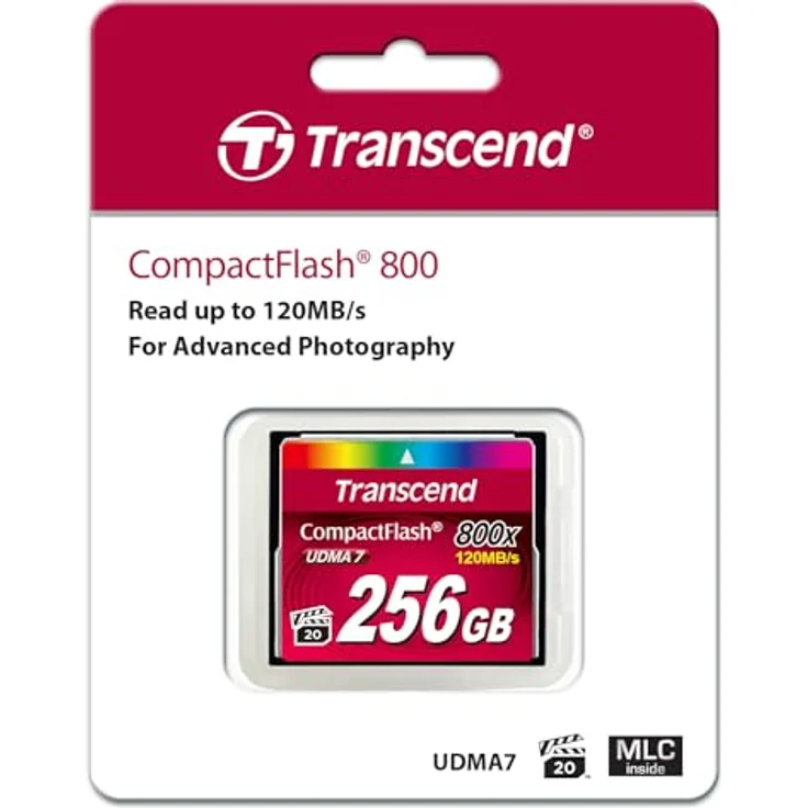 Transcend 256GB CompactFlash 800 Speicherkarte TS256GCF800 – Bild 4