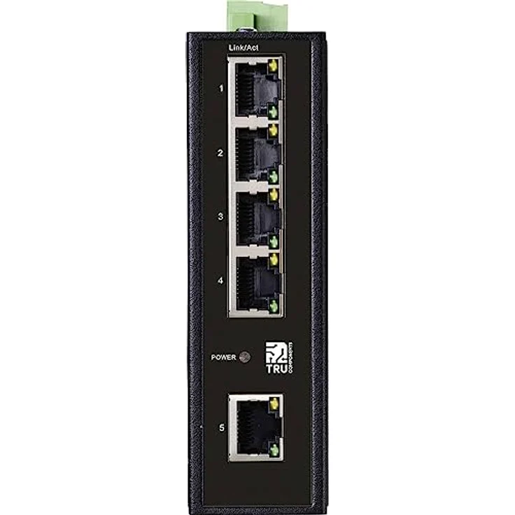 TRU COMPONENTS Industrial Ethernet Switch 1+4 Port 10/100 MBit/s – Bild 3