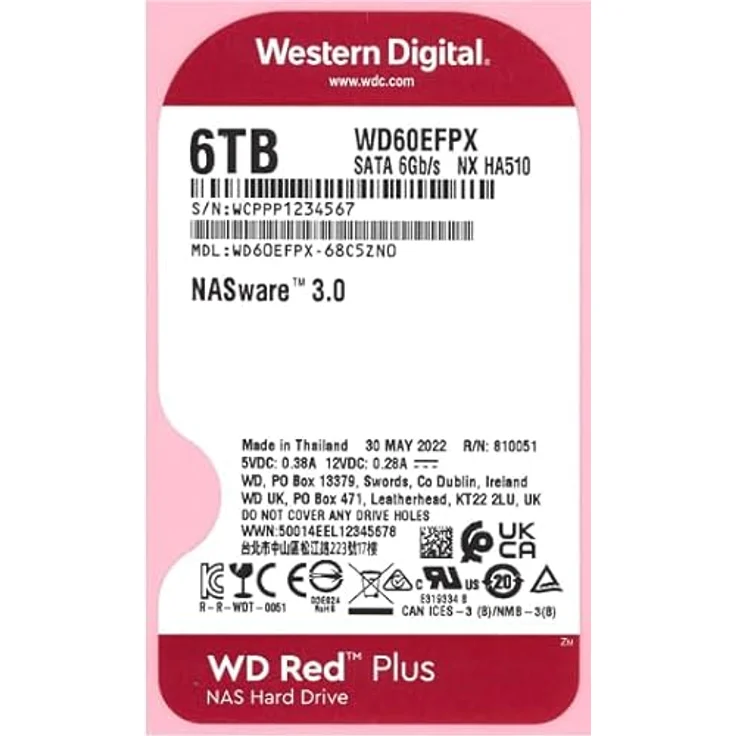 WD Red Plus WD60EFPX - 6 TB – Bild 2