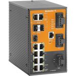 Weidmüller managed Fast Ethernet Netzwerk Switch, für die Kommunikation in Ethernet-Netzwerken