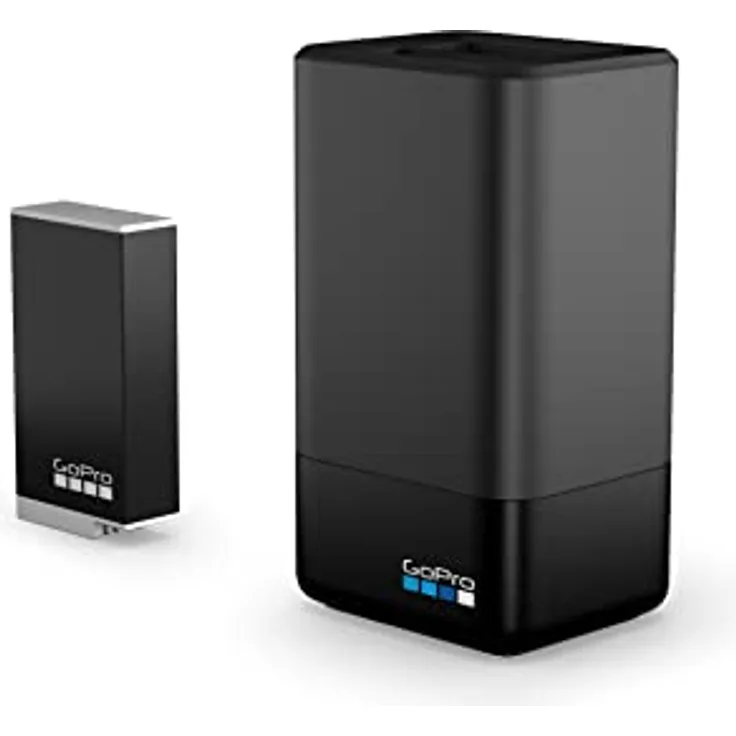 GoPro Dual-Akkuladegerät + Enduro-Akku (MAX) – Offizielles GoPro-Zubehör