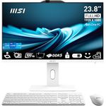 MSI PRO AP242P 14M-634DE AIO Desktop PC, 23,8 Zoll FHD IPS 100 Hz Bildschirm, i7-14700, 16 GB DDR5 RAM, 512GB PCIe NVMe SSD, WiFi 6E, Webcam - Tastatur, Maus, Windows 11 Pro - weiß - Preisvergleich