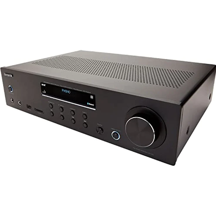 Aiwa AMR-200DAB/BK: Verstärker, AV-Dab+-Receiver, mit Bluetooth 5.0, 200 W, USB-Port, SD-Kartenleser, Farbe: Schwarz – Bild 4