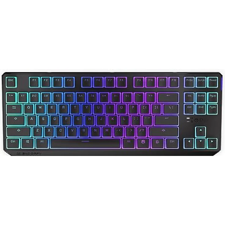 ENDORFY Thock TKL Wireless Red Pudding, Kailh Box Red Linear switches, PBT Pudding keycaps Wireless Keyboard 2.4 GHz and Bluetooth, TKL 80% Mechanical Keyboard, QWERTY Layout | EY5A119 – Bild 2