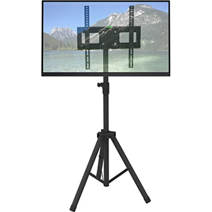 TECHLY 108002 Universal-TV-Bodenständer 17-60 Zoll Schwarz – Bild 2