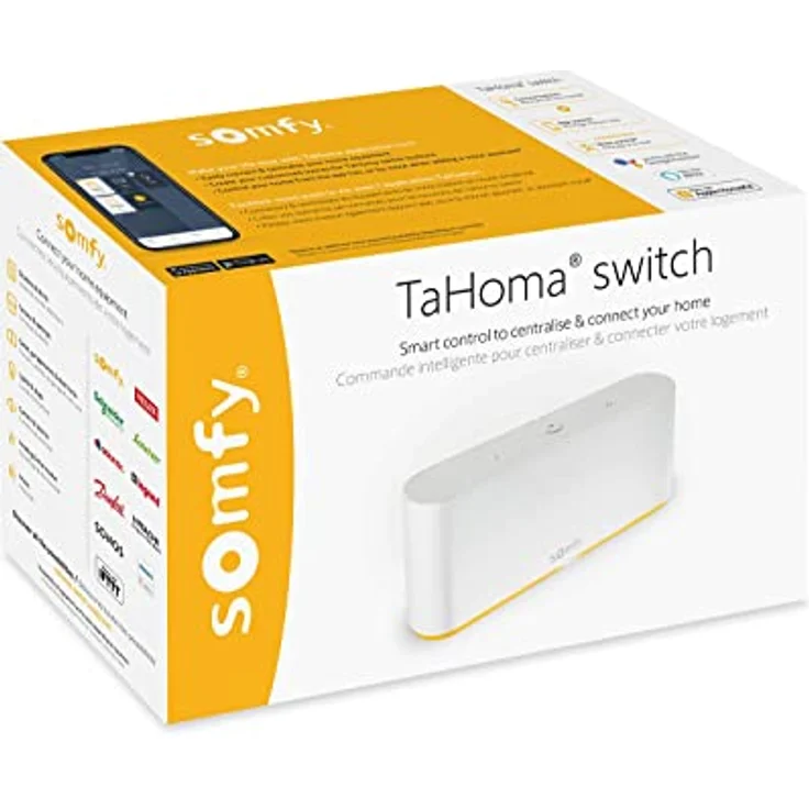 Somfy 1870595 - TaHoma Switch | intelligente Smart Home - Zentrale | Kompatibel mit io-, RTS- Technologien & Zigbee 3.0 | Sprachsteuerung mit Amazon Alexa, Appple HomeKit & Google Assistant – Bild 2