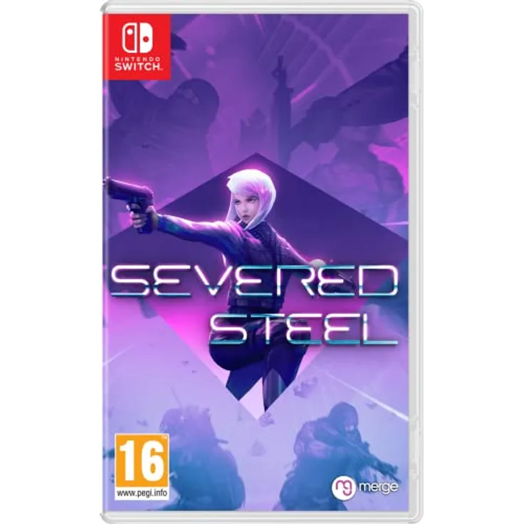 Merge Games Severed Steel (Nintendo Switch) - Stilvoller Kampf, vollständig zerstörbare Umgebung, dynamische Squad-basierte KI