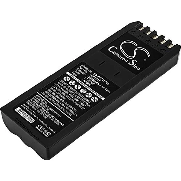 Cameron Sino CS-PF7217SL Akkus 2200mAh Kompatibel mit [Fluke] 741, 741B, 743, 743B, 863, 865, 867, 867B, DSP100, DSP2000 Ersetzt BP7217 Ni-MH Schwarz 15.84Wh – Bild 2