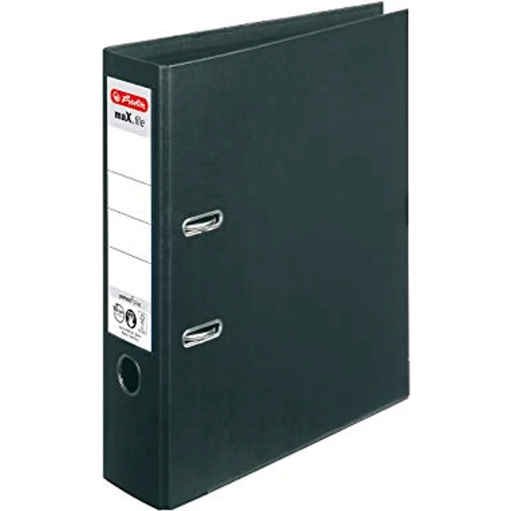 Herlitz Aktenordner maX.file »protect plus«, breit, DIN A4, 8 cm Rückenbreite, Polypropylen, blau – Bild 2