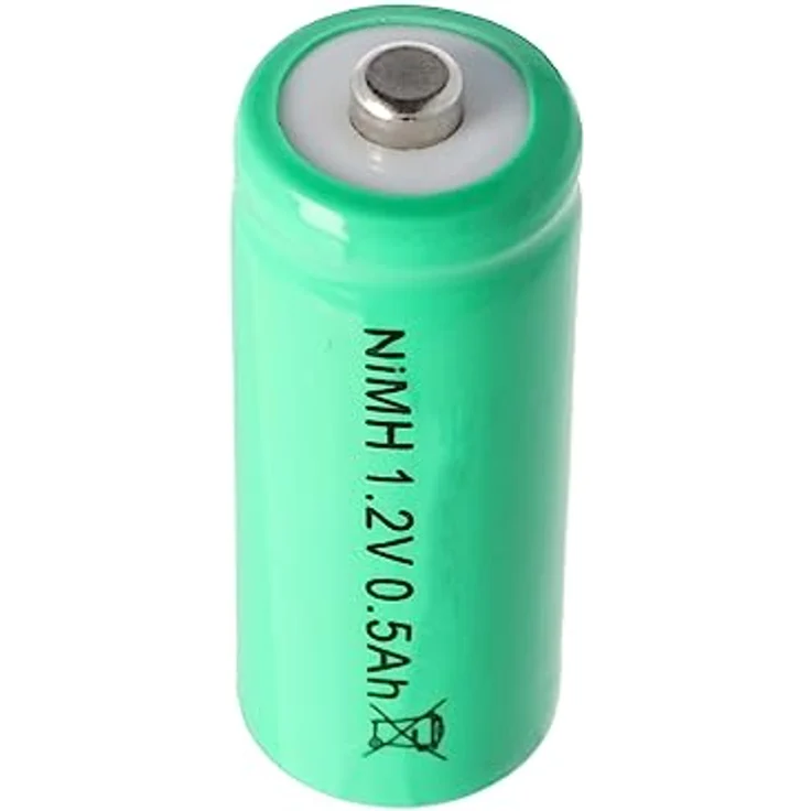 AccuCell Hochstromfähiger Lady Akku LR1, Size N NiMH 500mAh mit Pluspol, bis zu 1000x wiederaufladbar – Bild 1