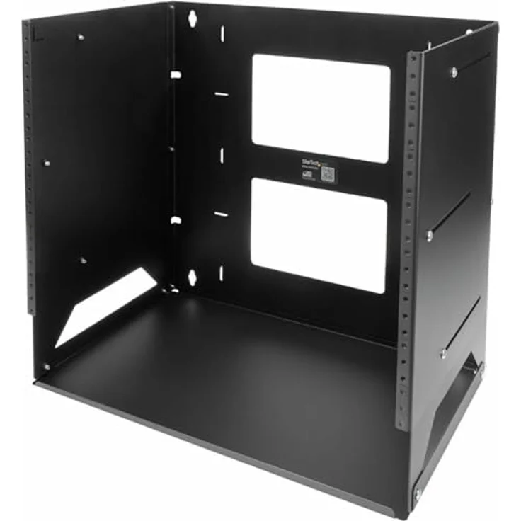 StarTech.com Wandmontage Server Rack mit Fachboden - 4HE - Anpassbar von 30,5 cm - 45,7cm – Bild 2