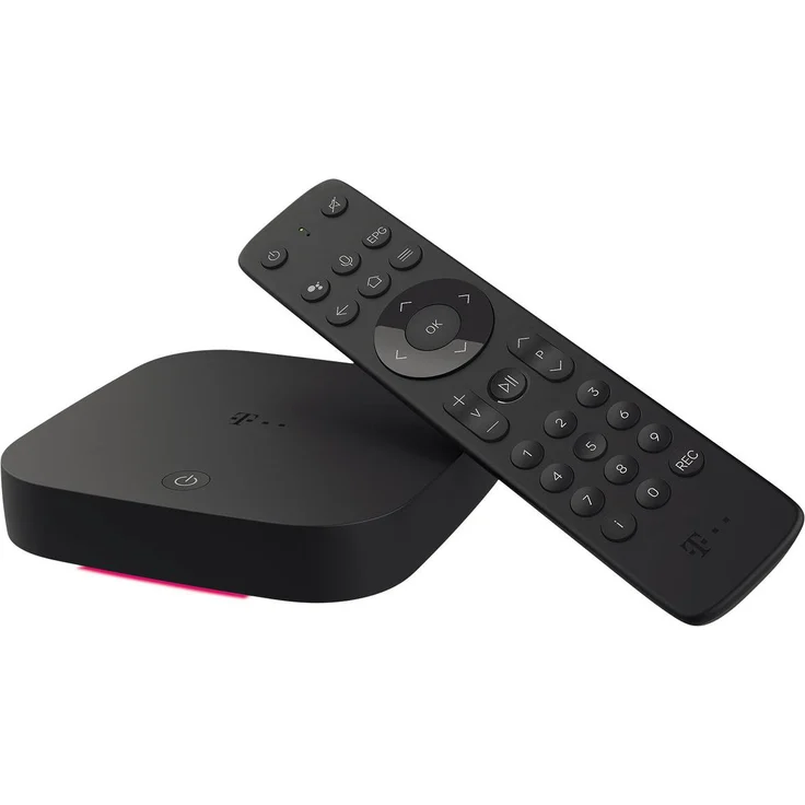 Telekom Magenta TV ONE inkl. Netzwerkkabel, Streaming Media Player, Schwarz – Bild 1