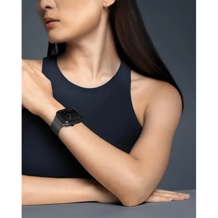 Uniq Strap Dante Pro, Uhrenarmband aus Edelstahl in metallic rose für Apple Watch 42/41/40mm, Gold – Bild 4
