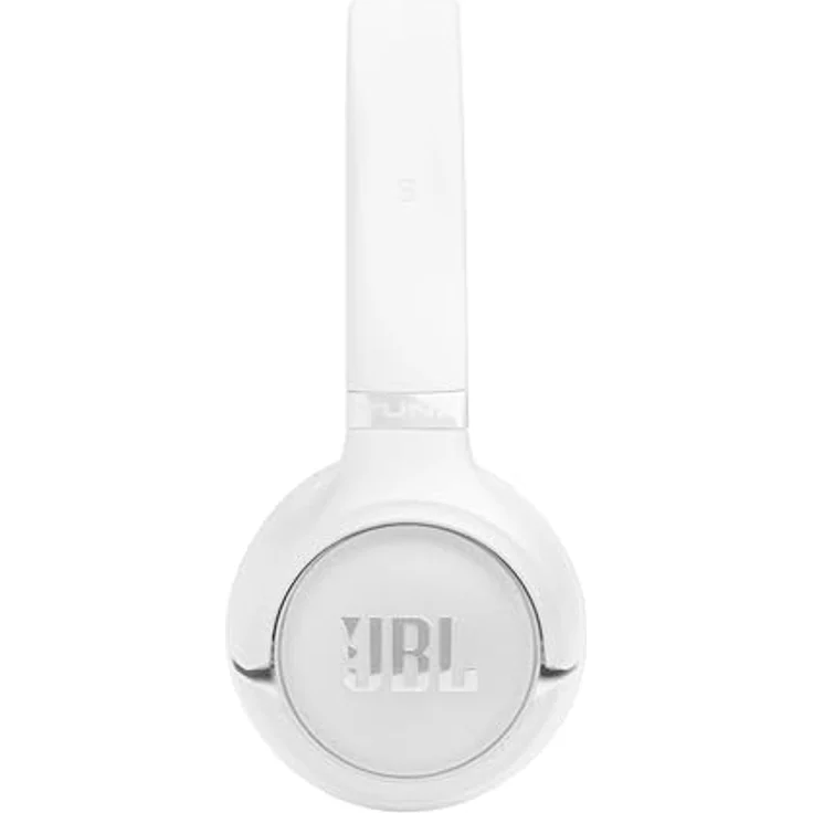 JBL Tune 530, Comfort-Fit Wired On Ear Kopfhörer mit Mikrofon, reiner Bass-Sound, EQ-Voreinstellungen, faltbares Design, verwicklungsfreies Kabel, Weiß – Bild 4