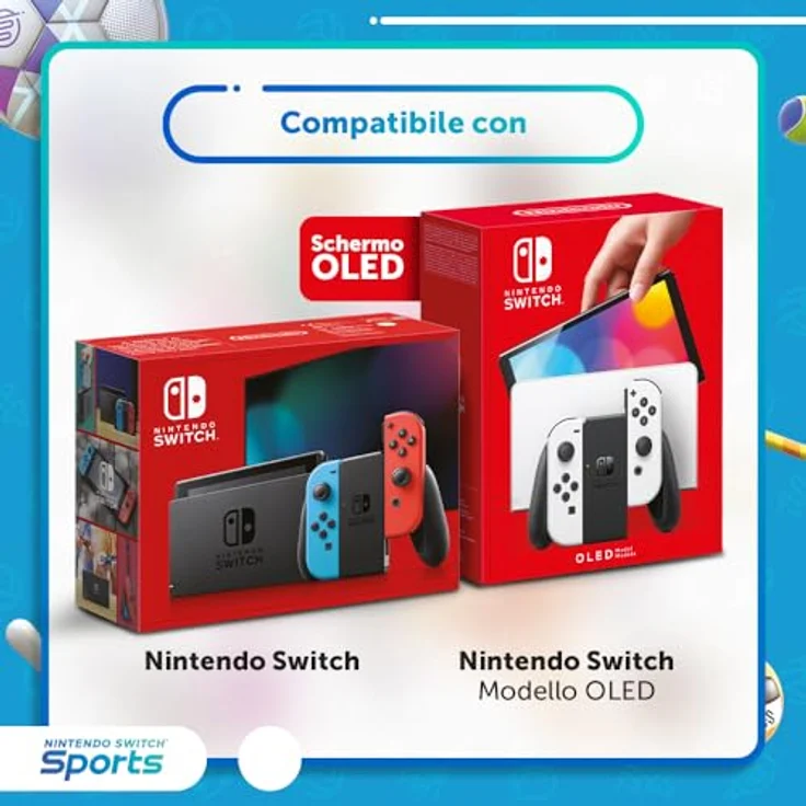 Nintendo Videogioco Sports, Nintendo Switch Game mit strapazierfähigem Design, Schwarz – Bild 3