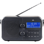 OK. ORD 220 Digitalradio, Digital, DAB, DAB+, FM, Schwarz