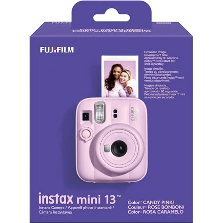 Fujifilm Instax Mini 13 Candy Pink, Sofortbildkamera, Rosa – Bild 14