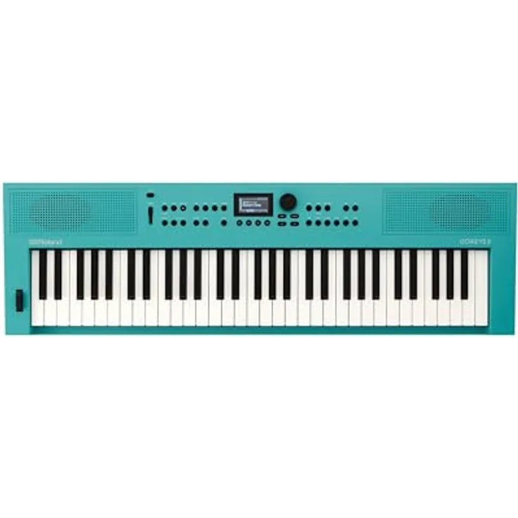 Roland GO:KEYS 3 Music Creation Keyboard | 61 Tasten | ZEN-Core Engine mit über 1000 internen Sounds | Integrierte Stereolautsprecher | Bluetooth Audio/MIDI - Turquoise