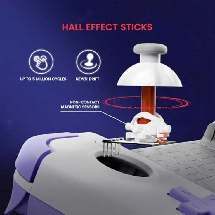 GameSir X2s Type-C Mobile Gaming Controller - Gen 2, Universelle Passform - Hall-Effekt-Joysticks & -Trigger, Haar-Trigger- & Turbo-Modus - Spiele Xbox, PC, Call of Duty & Diablo Immortal – Bild 3