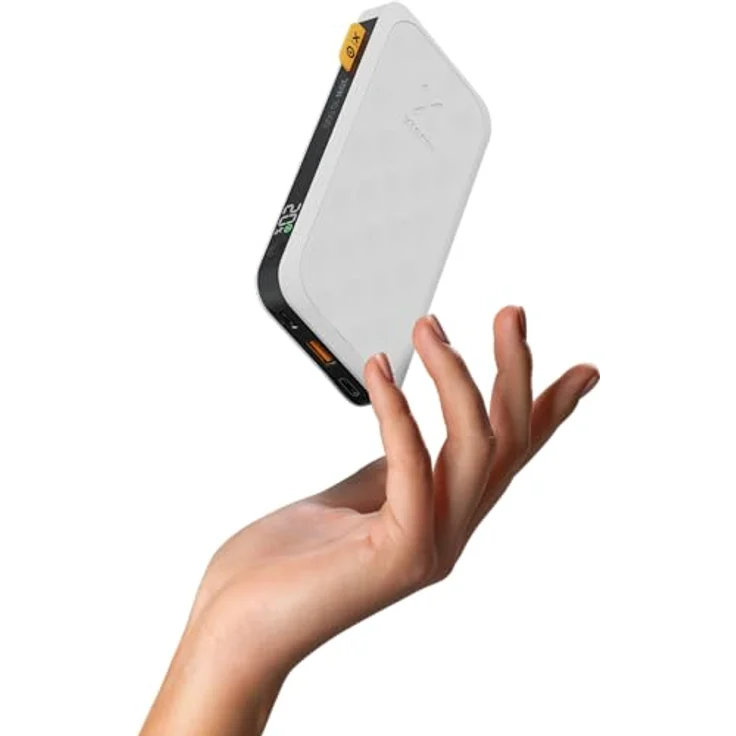 Xtorm Fuel Series 5 20W Powerbank, 10.000mAh, 2 x USB-C / 1 x USB-A, Flugzeugfest, Geeignet für Samsung und iPhone, Dusk White – Bild 4