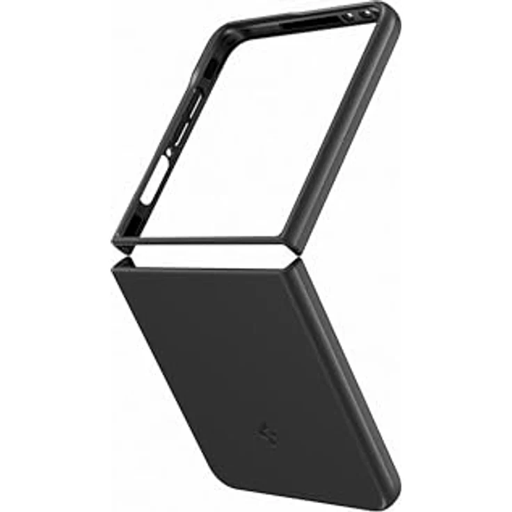 Designed for Samsung Spigen ThinFit Magnet Case für Galaxy Z Flip7, schlanke Zweiteilige Hülle, Air Cushion Technologie, Qi2-Charger kompatibel, Schwarz – Bild 2