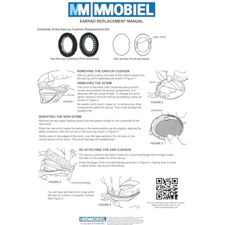 MMOBIEL Ohrpolster Ear Pads Ersatz kompatibel mit Bose QuietComfort QC2/ QC15/ QC25/ QC35/ AE2/ AE2i/ AE2 AE2-W (Blau/Schwarz) – Bild 10