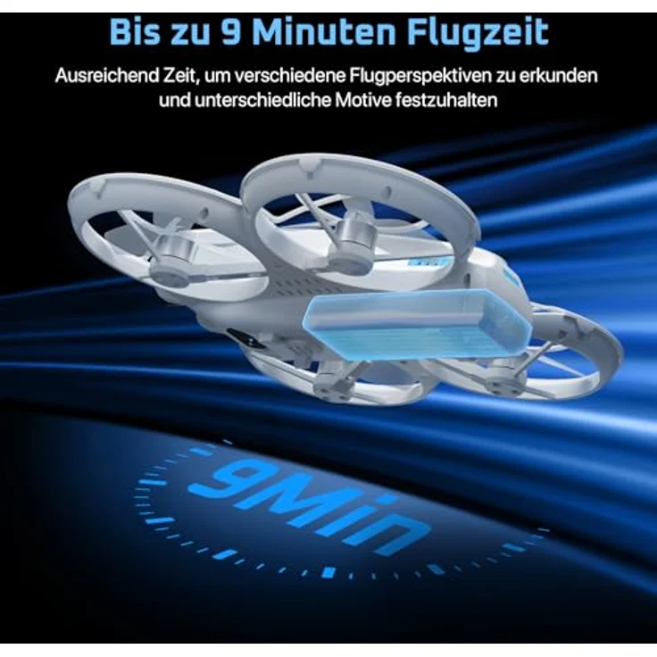 Rollei Fly Mini, Quadrokopter für Einsteiger mit einfacher Bedienung und kompakter Bauweise – Bild 9
