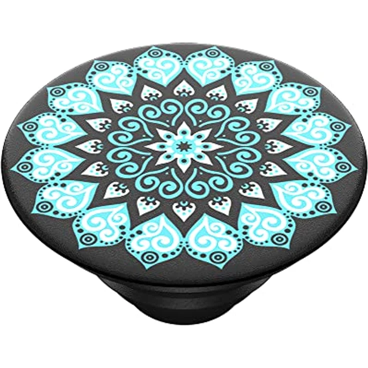 PopSockets PopGrip - Ausziehbarer Sockel und Griff für Smartphones und Tablets mit einem Austauschbarem Top - Peace Mandala Sky – Bild 6