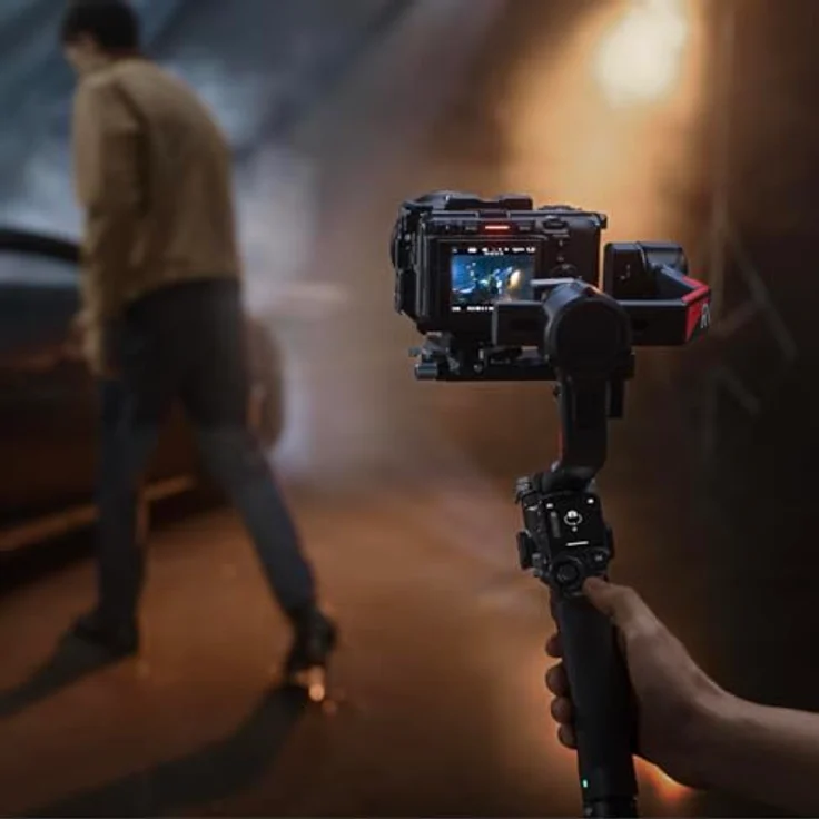 DJI RS 4 Pro Standard, Stabilisierungssystem Pro mit Akkugriff und Schnellwechselplatte – Bild 7