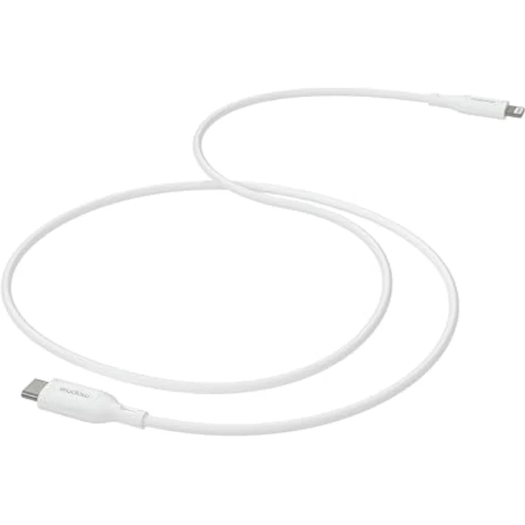 Mophie essentials USB-Kabel 24 pin USB-C (M) zu Lightning (M), 1 m, USB Power Delivery 60W, weiß – Bild 2