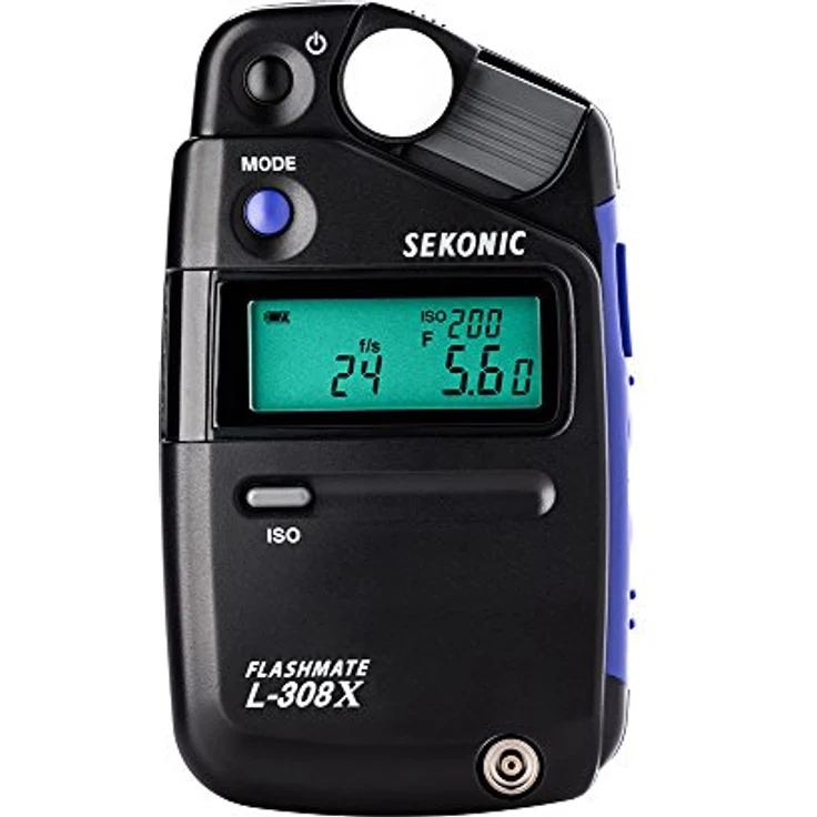 Sekonic FLASHMATE L-308X Belichtungsmessgerät für Fotografen und Filme, Schwarz-Blau - Preisvergleich – Bild 5