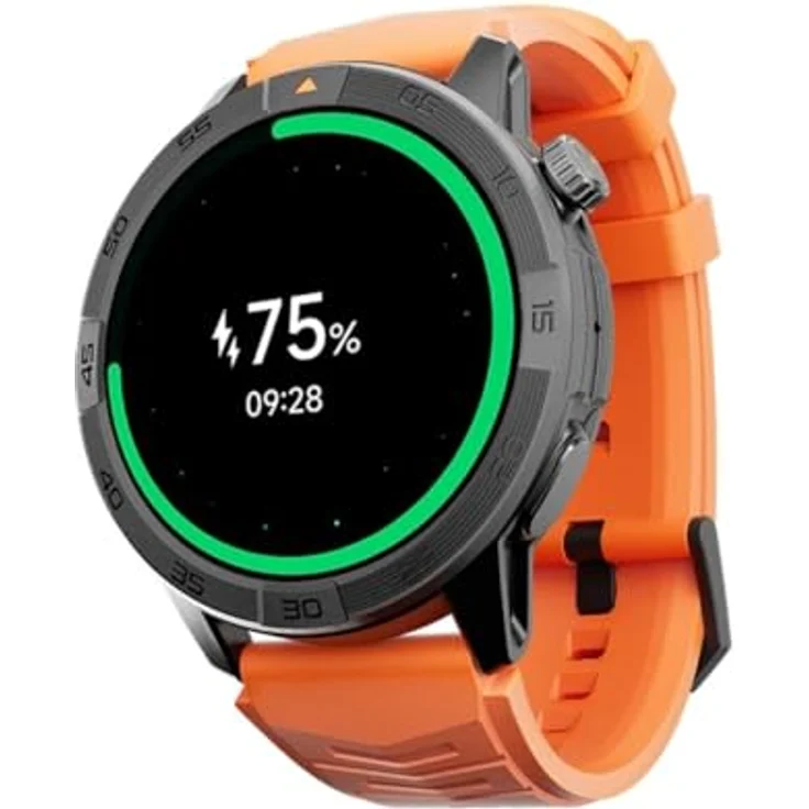 AGM by Bea-fon Legion Black Pro, Smartwatch mit drei Jahren Garantie gegen Herstellungsfehler, schwarz – Bild 3