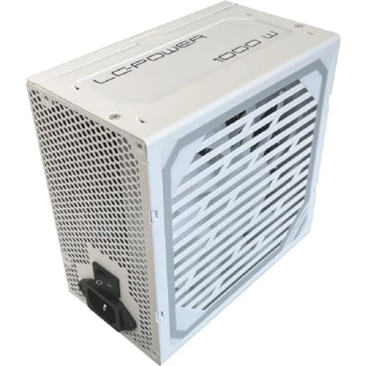 LC-POWER LC1000MW V3.1 Netzteil 1000 W 20+4 pin ATX ATX Weiß, 80 PLUS Gold, 13,5 cm – Bild 4
