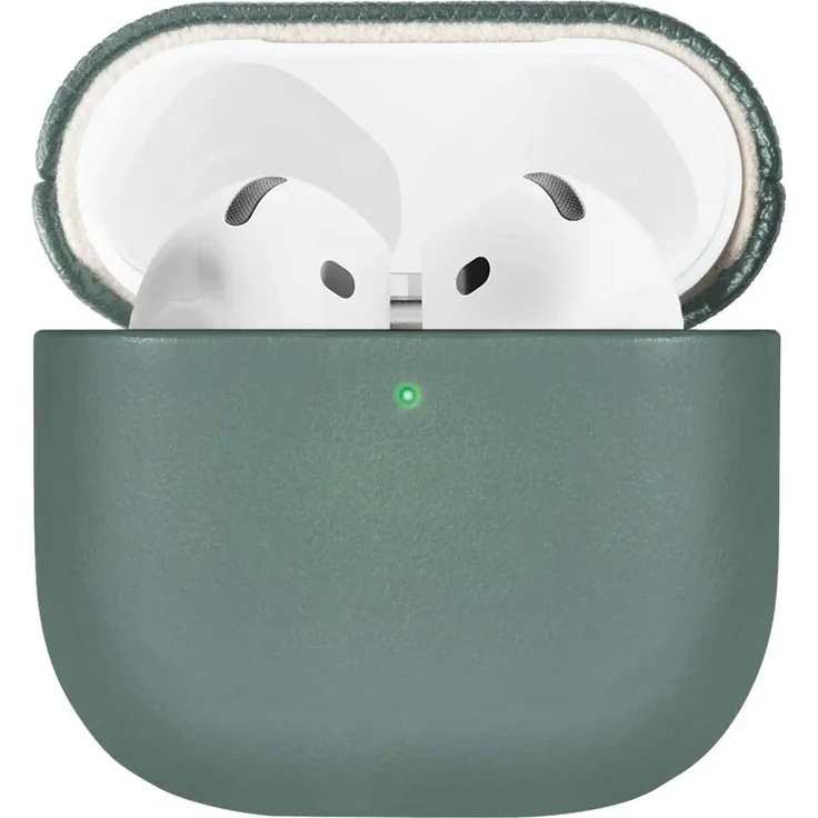 Native Union RE Classic Hülle, recyceltes Leder für AirPods 4, MagSafe-kompatibel, grün