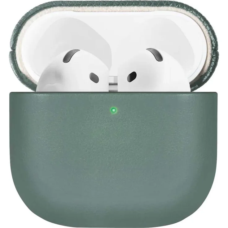 Native Union RE Classic Hülle, recyceltes Leder für AirPods 4, MagSafe-kompatibel, grün