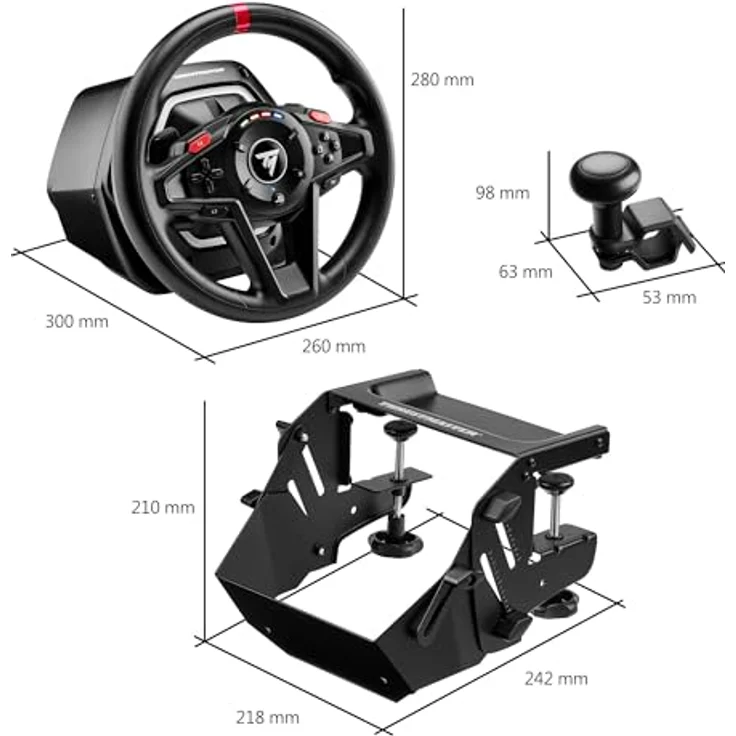 THRUSTMASTER T128 SimTask Farming Pack, Zubehör für Landwirtschaftssimulationen mit Lenkrad und FarmStick für PC – Bild 8