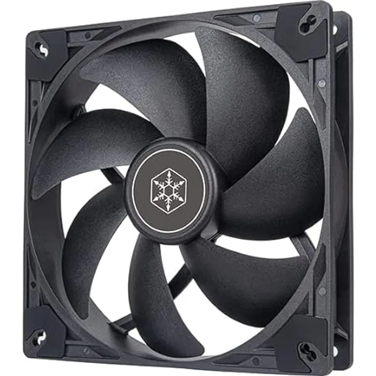 Silverstone SST-VS140B, 140-mm-PWM-Lüfter, 0-1.600 RPM-Schwarz