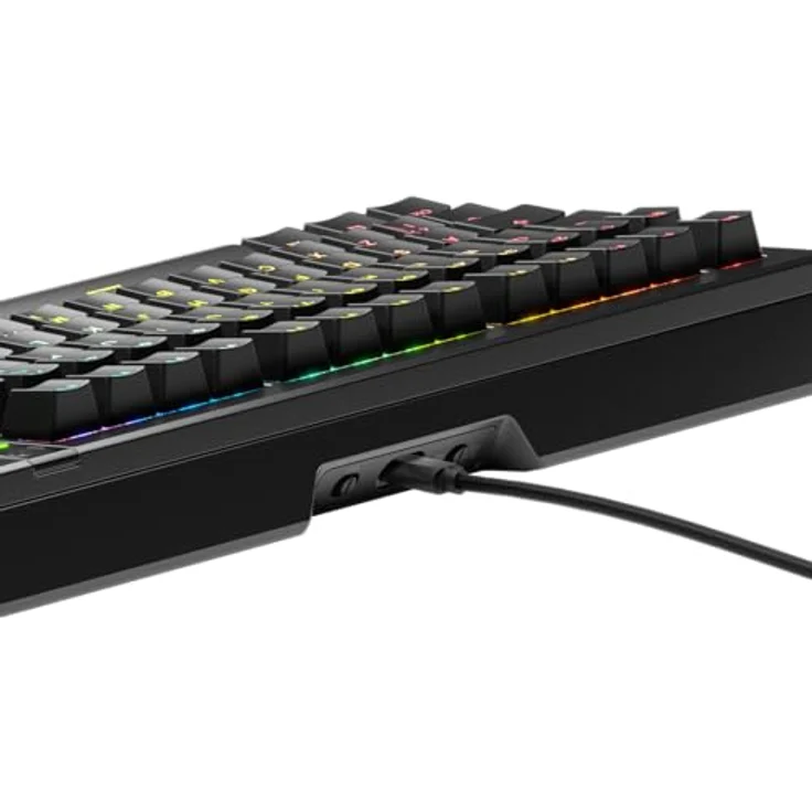 Glorious GMMK 3 Pro 75%, Gaming Tastatur (TKL) mit RGB, Nordic ISO Layout, Schwarz, mechanische Glorious Fox Linear Switches – Bild 8