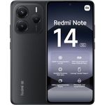Xiaomi Redmi Note 14 5G Smartphone, 8GB RAM + 256GB Speicher, Black, 108MP AI-Kamerasystem, 5110mAh Akku, 120Hz Augenschutzdisplay