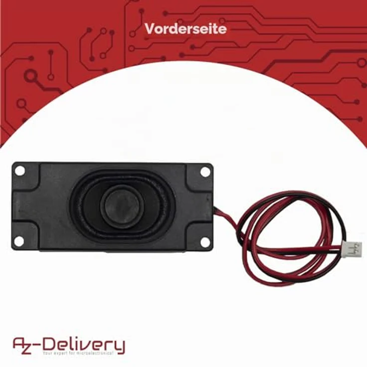 AZDelivery DFplayer Mini 3 Watt, 8 Ohm tragbarer Mini-Lautsprecher mit JST-PH2.0 mm Pin Schnittstelle und E-Book für DIY Projekte, 10 Stück – Bild 2