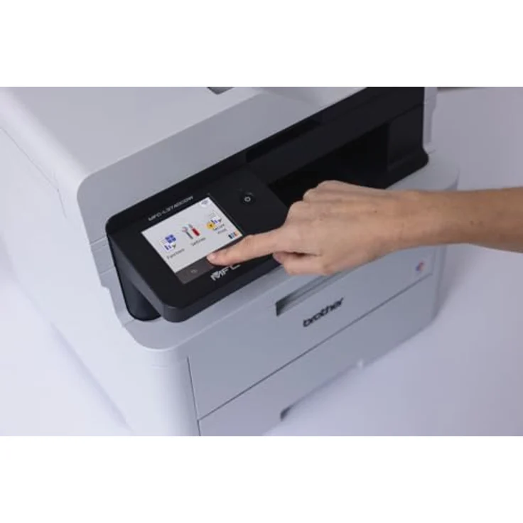 Brother MFC-L3740CDWE EcoPro- Kompaktes 4-in-1 Farb-LED Multifunktionsgerät mit WLAN/LAN, ADF und Duplexdruck – Bild 3