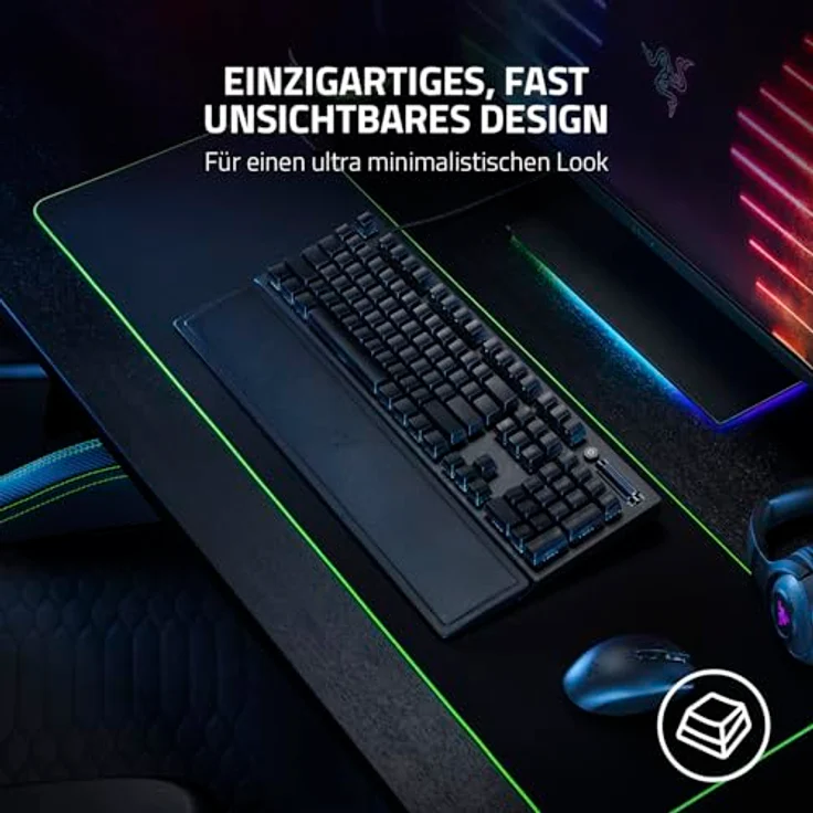 RAZER Phantom Tastenkappen-Upgrade-Set, lichtdurchlässig für RGB-Beleuchtung, unbeschriftet – Bild 2