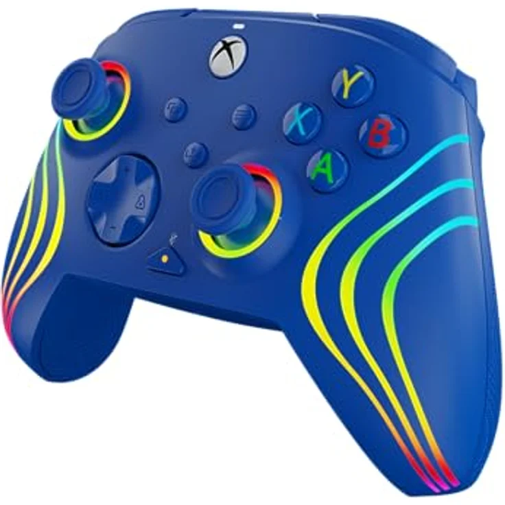 PDP Xbox Afterglow Wave Wired Controller Blue – Bild 4