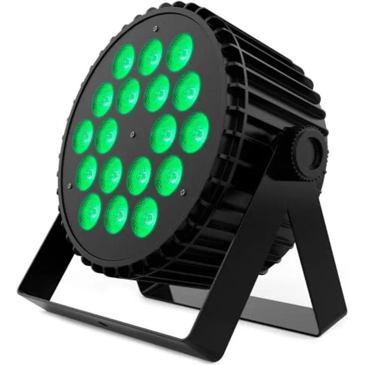 Audibax Dallas 216 Foco Par LED 18 x 12W RBGw 4 in 1 DMX Total 216W