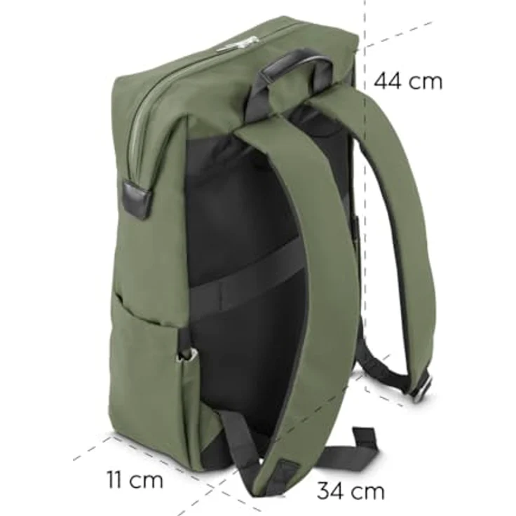 Hama Laptop-Rucksack Ultimate, bis 41 cm (16,2\"), Grün, Versandkostenfrei – Bild 8