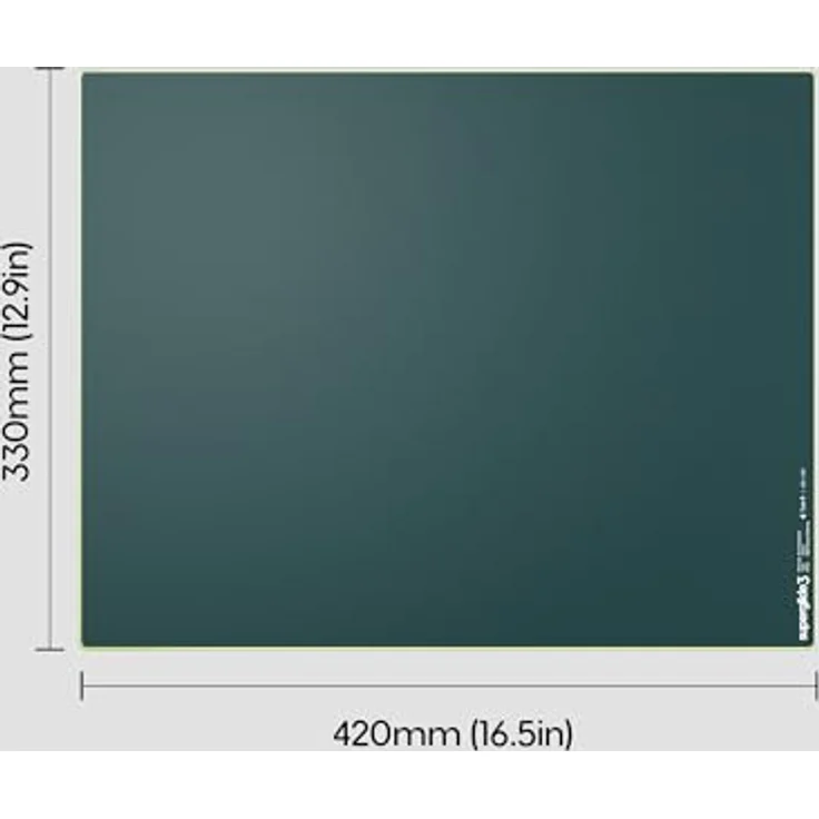 Pulsar Superglide V3 Glass Pad Type-S, großes Gaming Mauspad aus Glas, optimiert für Speed, grün, 420 x 330 mm – Bild 7