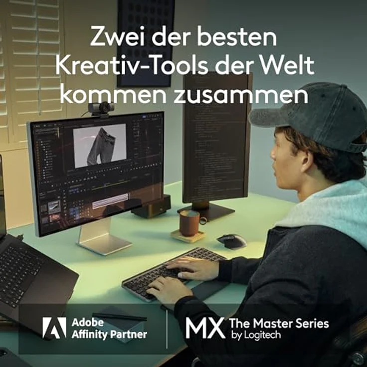 Logitech MX Keys S for Mac, Kabellose Tastatur mit Hintergrundbeleuchtung, macOS Optimiert, Grau – Bild 12