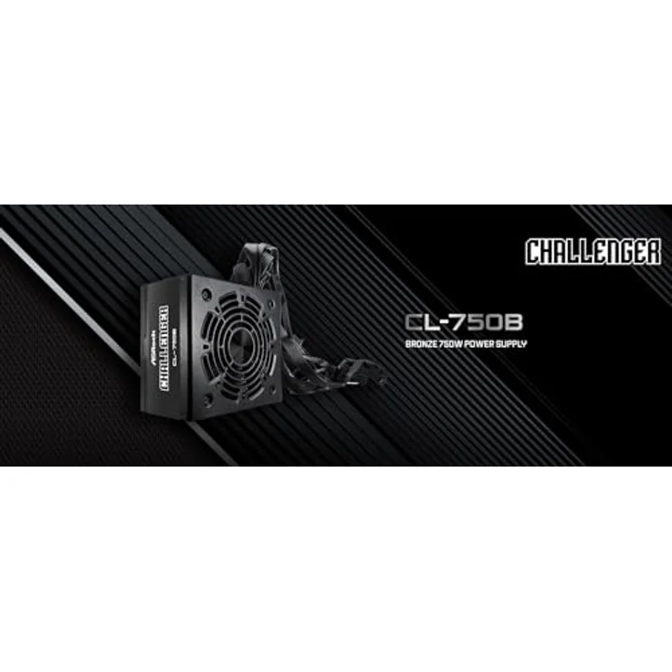 ASRock Netzteil CL-750B, 750 W, 80 Plus Bronze, Aktive PFC, PCIe 5.1 Ready, Flache Kabel, 5 Jahre Garantie – Bild 6
