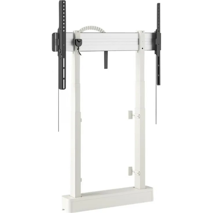Vogels RISE 2005 MOTORIZED DISPLAY, motorisierter TV Ständer für Bildschirme bis 98" (140 kg), Weiss, QuickRise Technologie mit 980 mm Verfahrweg